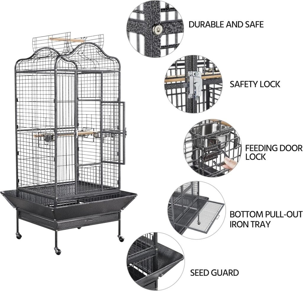 Yaheetech Extra Large Bird Cage 63